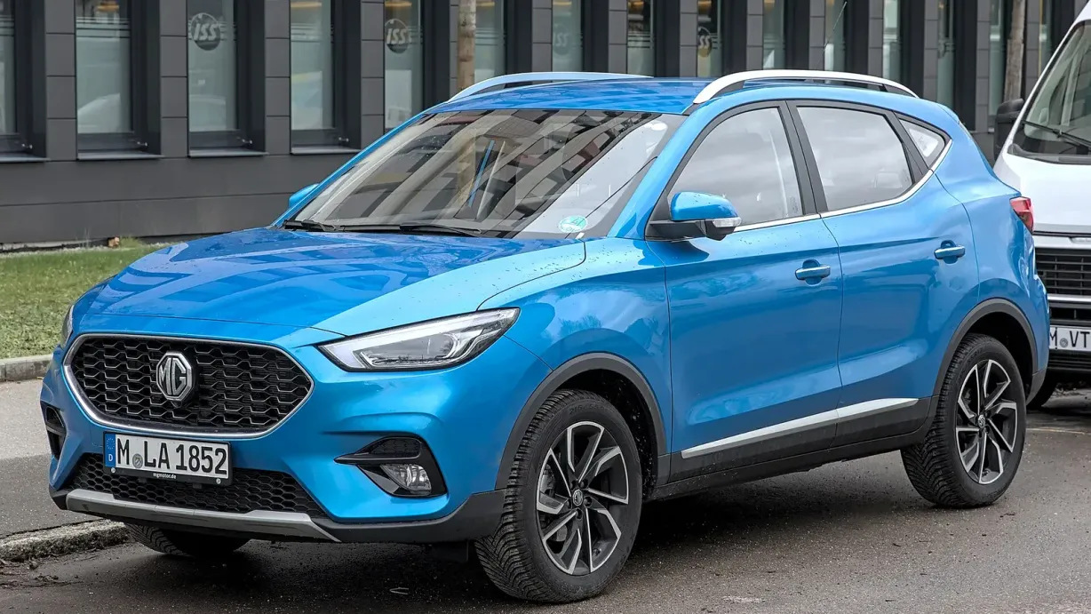 MG ZS en vista exterior