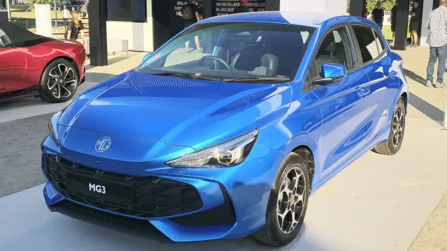 MG MG3 Hybrid+ en vista exterior